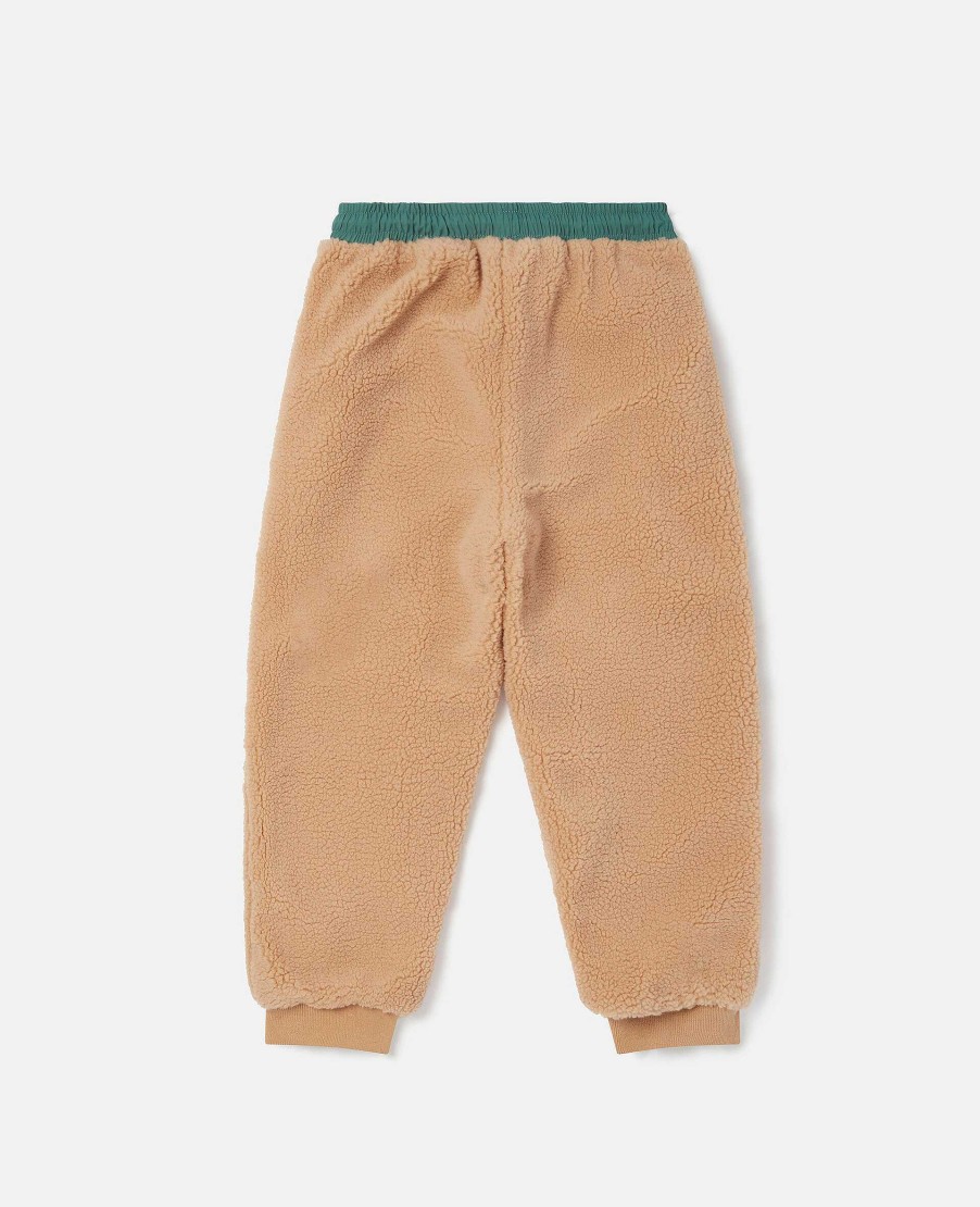 Barn Stella McCartney Byxor Och Shorts | Camp Badge Fleece Joggers