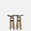 Kvinnor Stella McCartney Kilar | Gaia Alter Mat Peeptoe Wedge Espadrilles