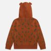 Barn Stella McCartney Koftor Och Trojor | Grizzly Bear Hoodie Med Dragkedja