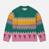 Barn Stella McCartney Trojor Och Koftor | Tulpan Fair Isle Jumper